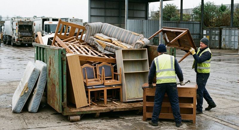Outdoor Furniture Disposal in Sacramento, CA