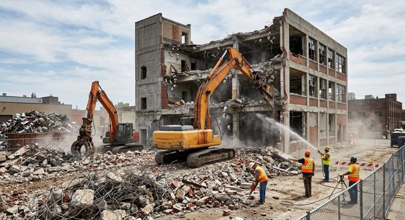 Warehouse Demolition in Houston, TX
