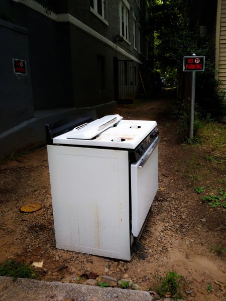 Stove Haul Away
