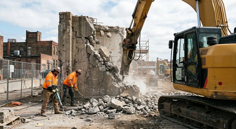 Block Wall Removal in Sacramento, CA