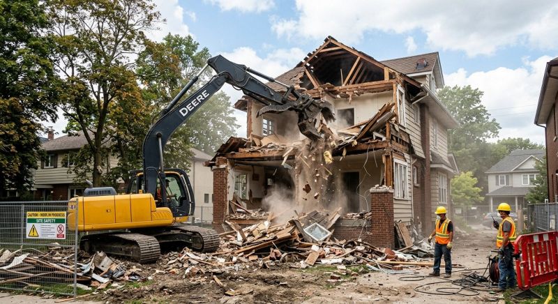 Cabin Demolition in Old Bridge, NJ