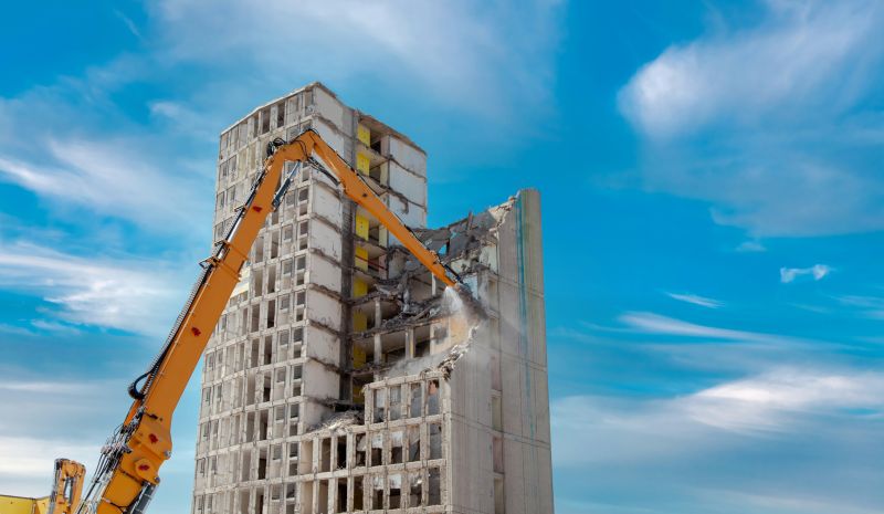 Commercial Building Removal in Sacramento, CA