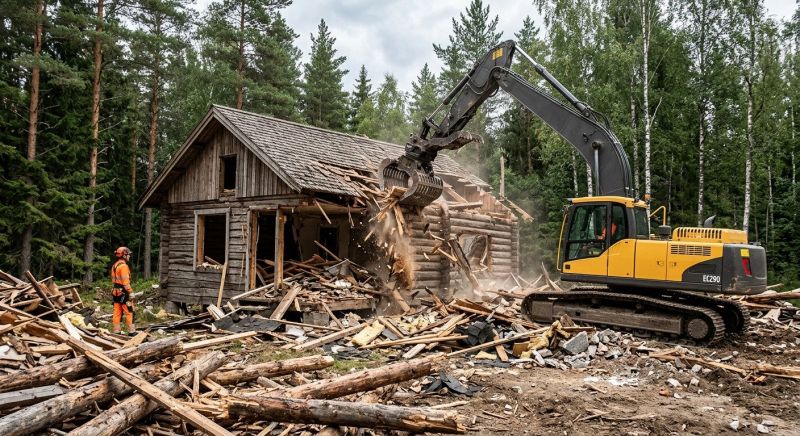 Home Demolition Service in Roseville, CA