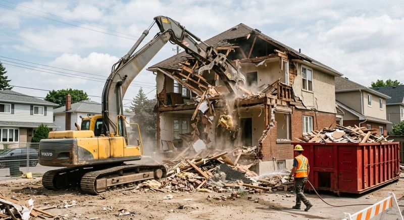 House Demolition Service in Conroe, TX